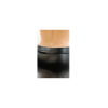 Jupe noire en simili cuir mat Sifia